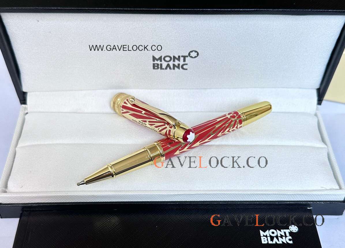 AAA Knock off Meisterstuck 100 Yrs Doue Classique 145 Rollerball Pen